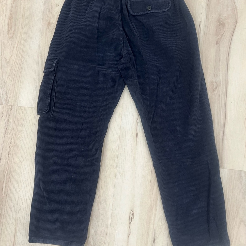 Zara Youth Blue Corduroy Pants